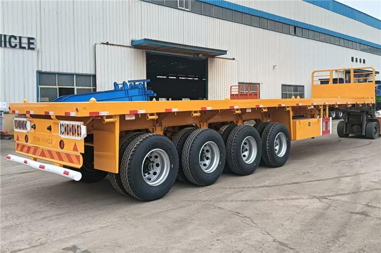 TITAN 4 Axle Flatbed Trailer for Sale Price In Senegal - Semirimorchio cassonato/ Pianale: foto 1 TITAN 4 Axle Flatbed Trailer for Sale Price In Senegal - Semirimorchio cassonato/ Pianale: foto 1