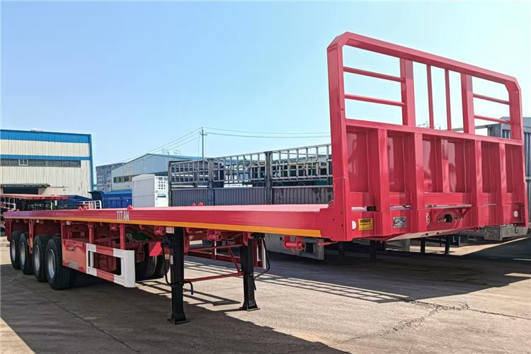 TITAN 4 Axle Shipping Container Flatbed Trailer For Sale In Lagos - Semirimorchio portacontainer/ Caisse interchangeable: foto 2 TITAN 4 Axle Shipping Container Flatbed Trailer For Sale In Lagos - Semirimorchio portacontainer/ Caisse interchangeable: foto 2