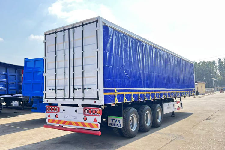 TITAN Curtain Side Trailer for Sale in Saudi Arabia - Semirimorchio centinato: foto 1 TITAN Curtain Side Trailer for Sale in Saudi Arabia - Semirimorchio centinato: foto 1