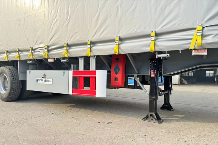 TITAN Curtain Trailer for Sale in Tanzania - Semirimorchio centinato: foto 5 TITAN Curtain Trailer for Sale in Tanzania - Semirimorchio centinato: foto 5