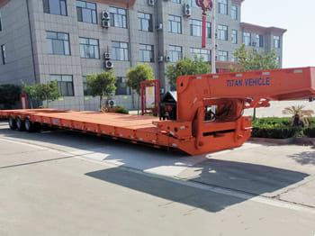 TITAN Lowboy Gooseneck Trailer for Sale in Malawi - Semirimorchio pianale ribassato: foto 1 TITAN Lowboy Gooseneck Trailer for Sale in Malawi - Semirimorchio pianale ribassato: foto 1