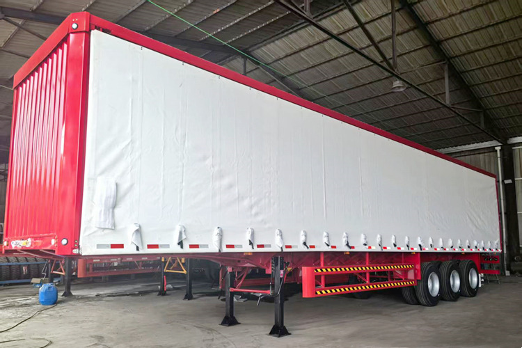 TITAN Side Curtain Trailer for Sale in Congo - Semirimorchio centinato: foto 4 TITAN Side Curtain Trailer for Sale in Congo - Semirimorchio centinato: foto 4