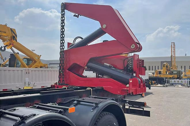 XCMG 20 Ft Side Lifter Truck for Sale in Papua New Guinea - Autocarro portacontainer/ Caisse interchangeable: foto 2 XCMG 20 Ft Side Lifter Truck for Sale in Papua New Guinea - Autocarro portacontainer/ Caisse interchangeable: foto 2