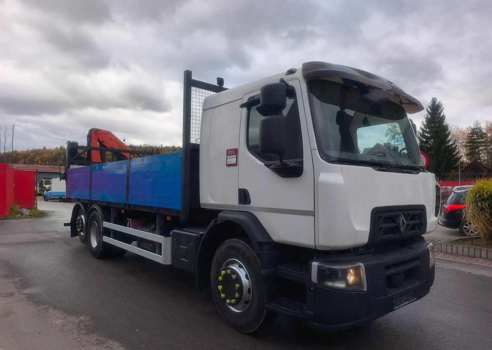 Renault Gama D 26.320 skrzynia hds palfinger PK15500 - Autocarro con pianale/ Cassone fisso, Camion con gru: foto 2 Renault Gama D 26.320 skrzynia hds palfinger PK15500 - Autocarro con pianale/ Cassone fisso, Camion con gru: foto 2