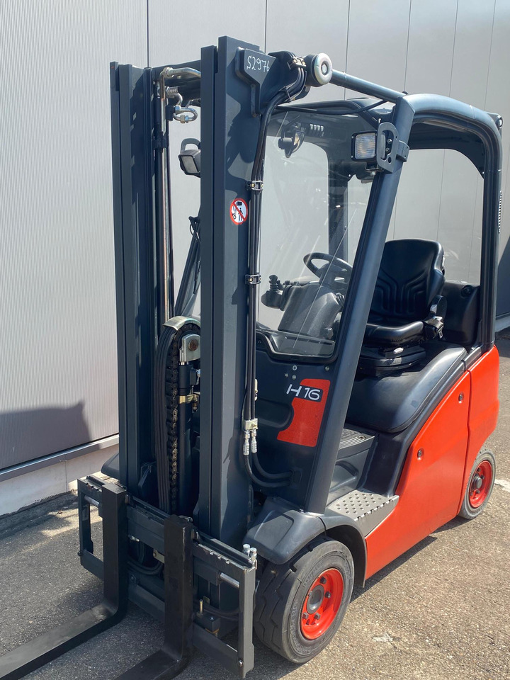 Linde Linde H 16 T - 2.575 h - Seitenschieber - - Carrello elevatore a gas: foto 3 Linde Linde H 16 T - 2.575 h - Seitenschieber - - Carrello elevatore a gas: foto 3