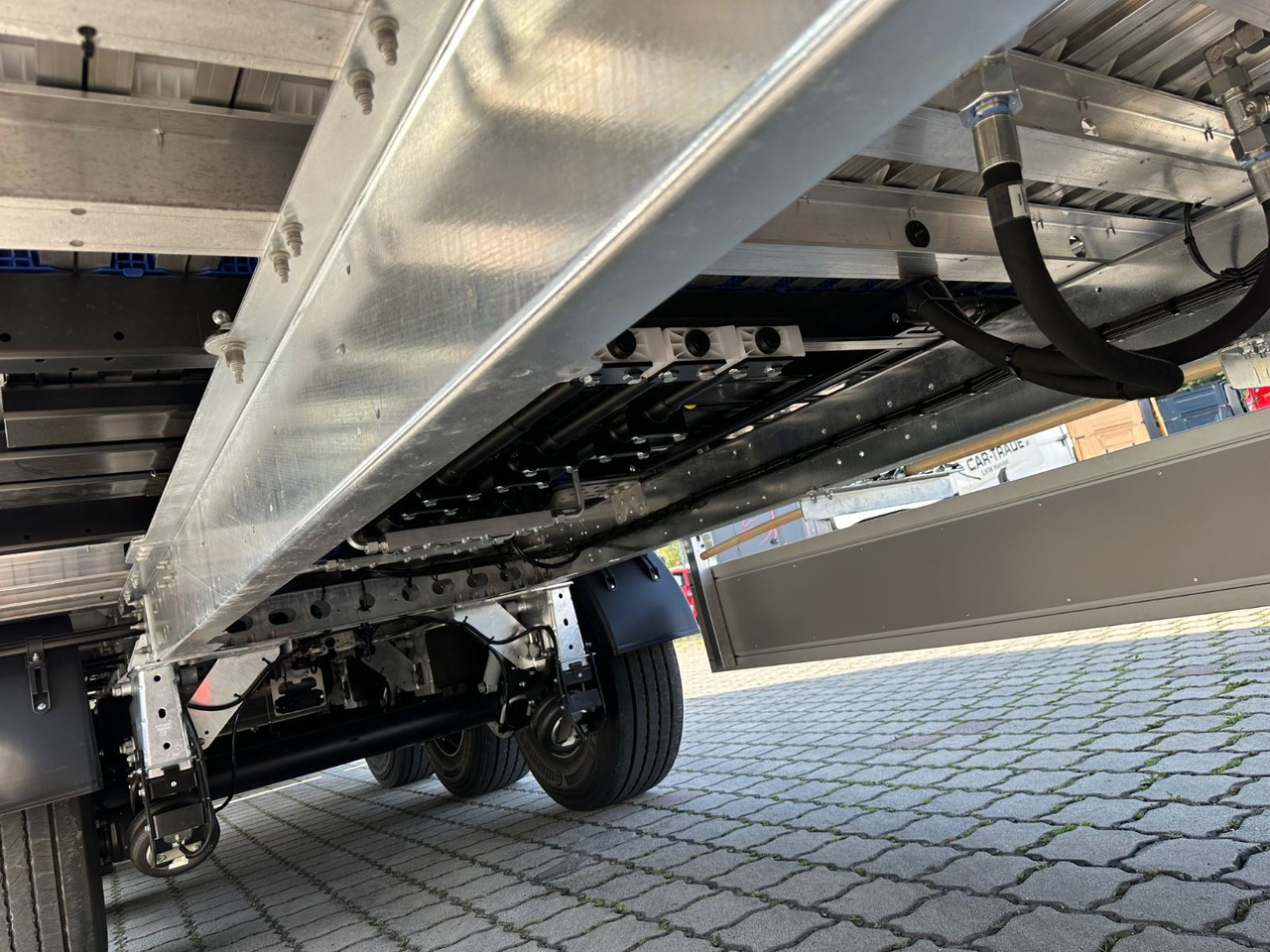 Semirimorchio piano mobile Kraker CF-200ZL  Lift 92m³ Müllplane: foto 6
