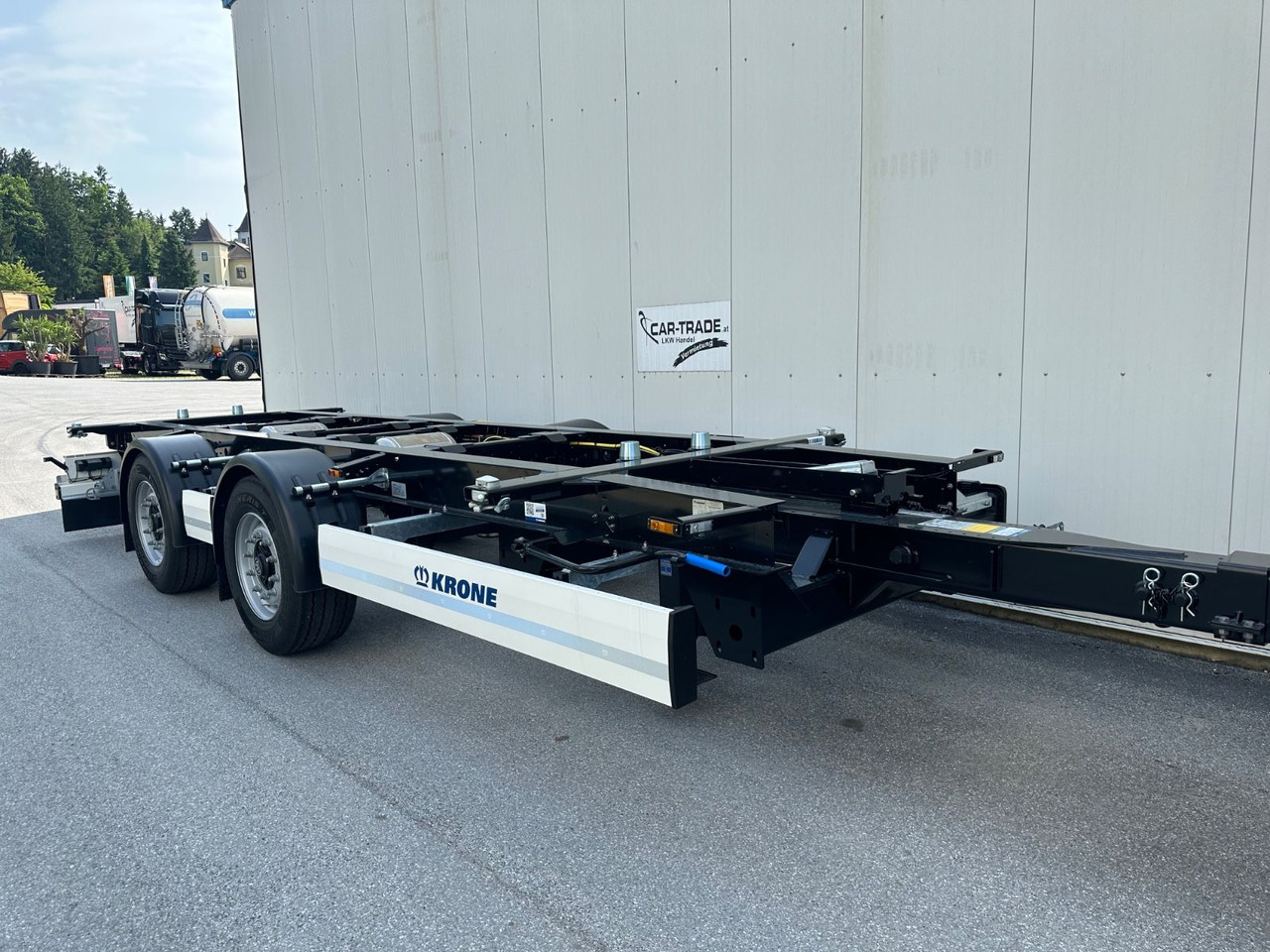 Krone ZZW 18elE10 Tadem BPW Maxi Krone ZZW 18elE10 Tadem BPW Maxi - Rimorchio portacontainer/ Caisse interchangeable: foto 2 Krone ZZW 18elE10 Tadem BPW Maxi Krone ZZW 18elE10 Tadem BPW Maxi - Rimorchio portacontainer/ Caisse interchangeable: foto 2