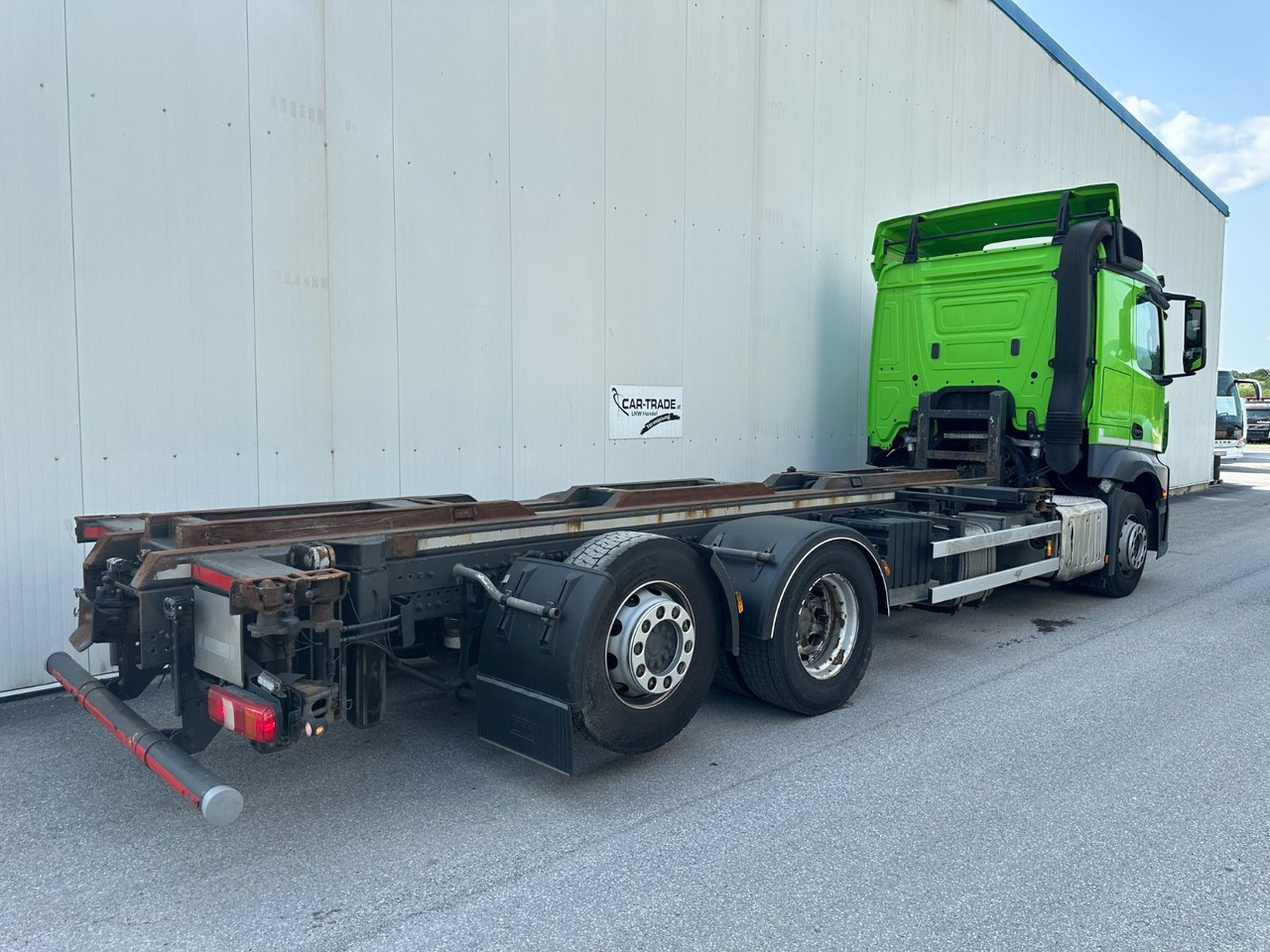Mercedes-Benz Actros 2748 Wiesel Mafi Telberg - Autocarro portacontainer/ Caisse interchangeable, Camion con gru: foto 3 Mercedes-Benz Actros 2748 Wiesel Mafi Telberg - Autocarro portacontainer/ Caisse interchangeable, Camion con gru: foto 3