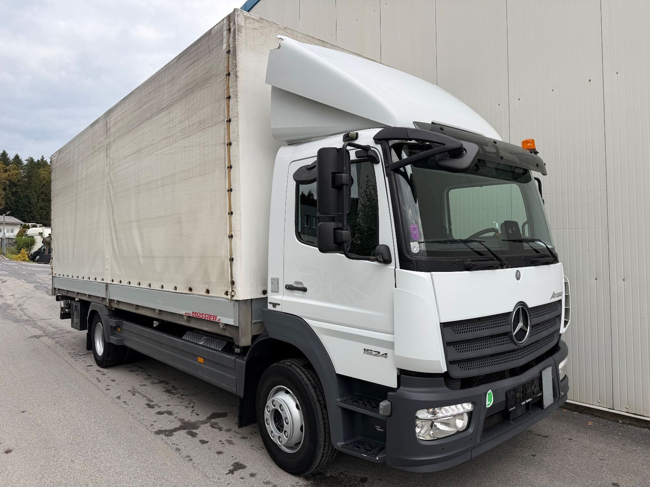 Mercedes-Benz Atego 1524 2T LBW TÜV - Camion centinato: foto 2 Mercedes-Benz Atego 1524 2T LBW TÜV - Camion centinato: foto 2