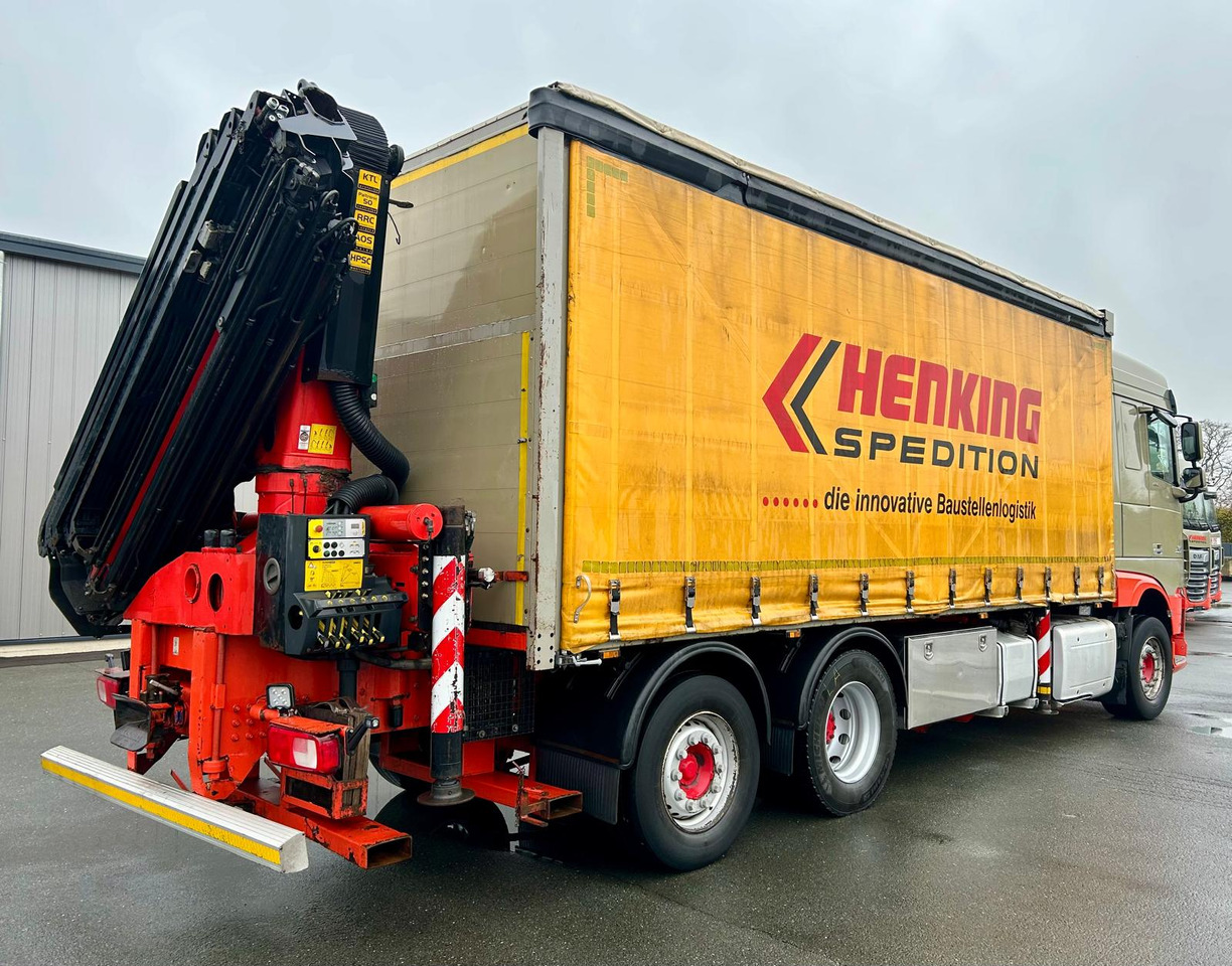 DAF DAF XF 460 FAN + PALFINGER + 16mtr + Lenkachse + EURO 6 - Camion centinato, Camion con gru: foto 5 DAF DAF XF 460 FAN + PALFINGER + 16mtr + Lenkachse + EURO 6 - Camion centinato, Camion con gru: foto 5