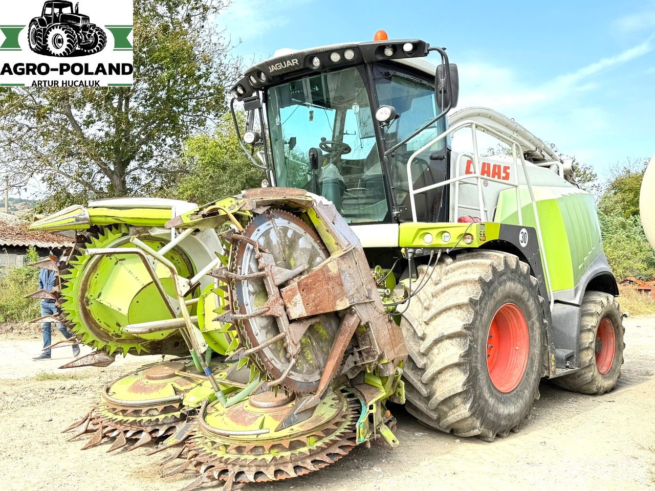 CLAAS JAGUAR 940 - 2014 ROK - 4X4 + ORBIS 600 + PU 300 - Trincia: foto 1 CLAAS JAGUAR 940 - 2014 ROK - 4X4 + ORBIS 600 + PU 300 - Trincia: foto 1
