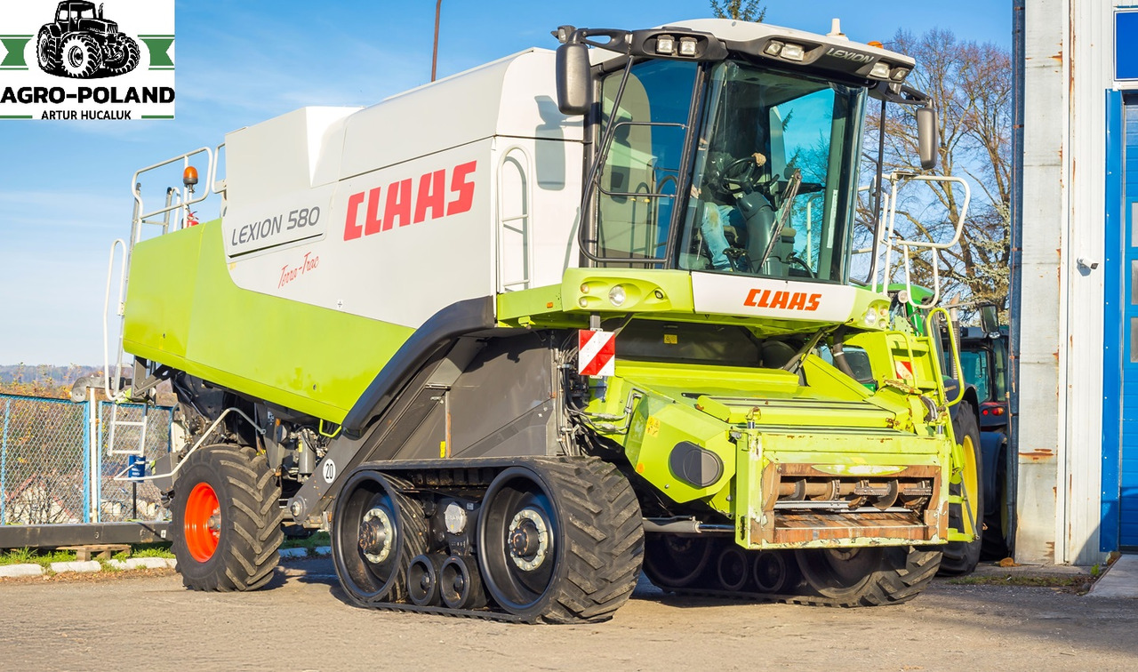 CLAAS LEXION 580 TT - 3326 h - 2008 ROK - QUANTIMETER + VARIO 750 - LASER PILOT - Mietitrebbia: foto 1 CLAAS LEXION 580 TT - 3326 h - 2008 ROK - QUANTIMETER + VARIO 750 - LASER PILOT - Mietitrebbia: foto 1