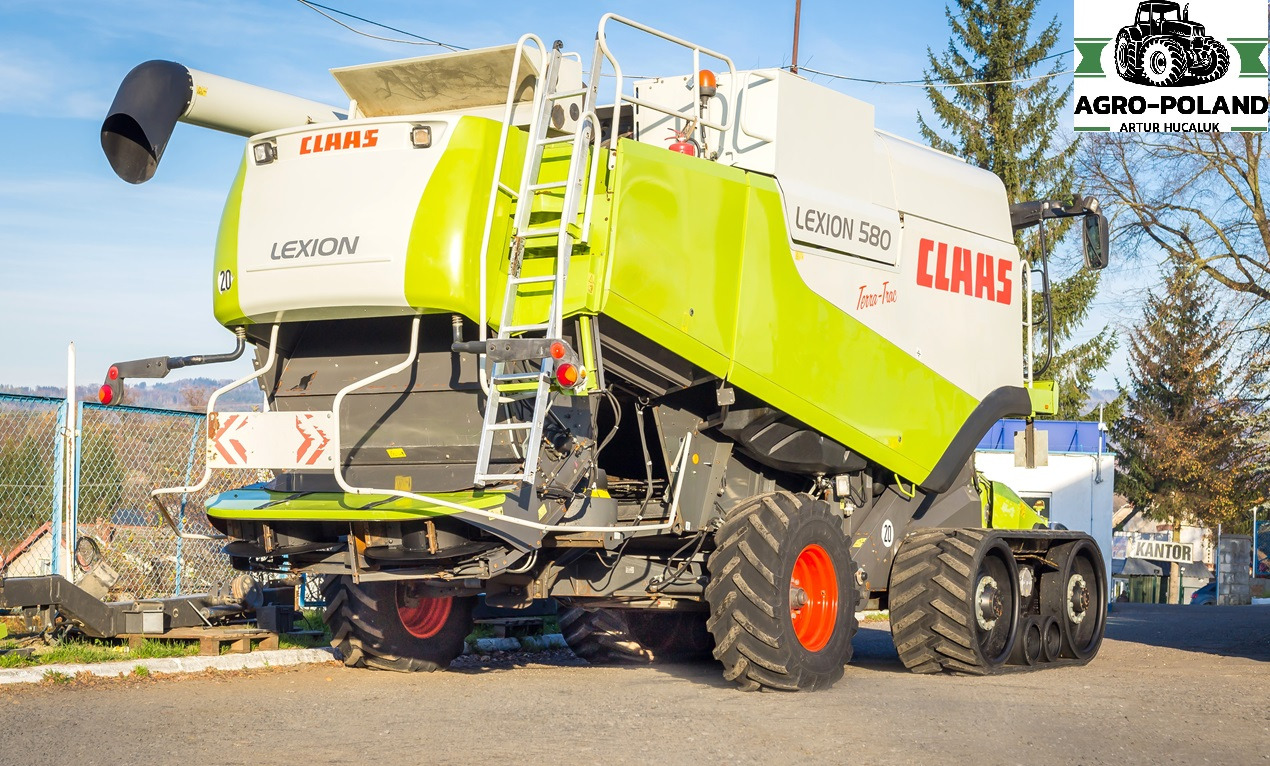 CLAAS LEXION 580 TT - 3326 h - 2008 ROK - QUANTIMETER + VARIO 750 - LASER PILOT - Mietitrebbia: foto 3 CLAAS LEXION 580 TT - 3326 h - 2008 ROK - QUANTIMETER + VARIO 750 - LASER PILOT - Mietitrebbia: foto 3