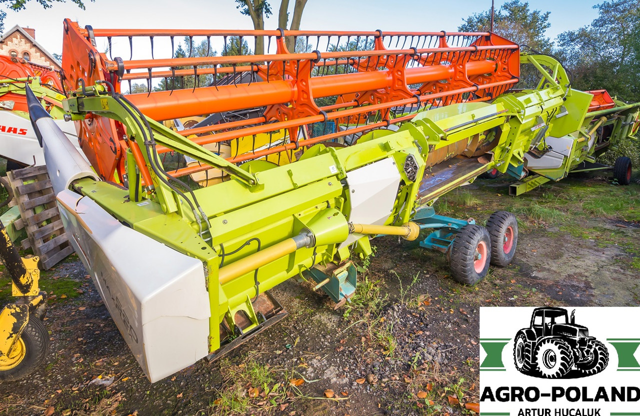 CLAAS MAXFLEX 620 - 2017 ROK - DO ZBIORU ZBÓŻ SOI GROCHU SOCZEWICY - Barra di taglio per grano: foto 2 CLAAS MAXFLEX 620 - 2017 ROK - DO ZBIORU ZBÓŻ SOI GROCHU SOCZEWICY - Barra di taglio per grano: foto 2