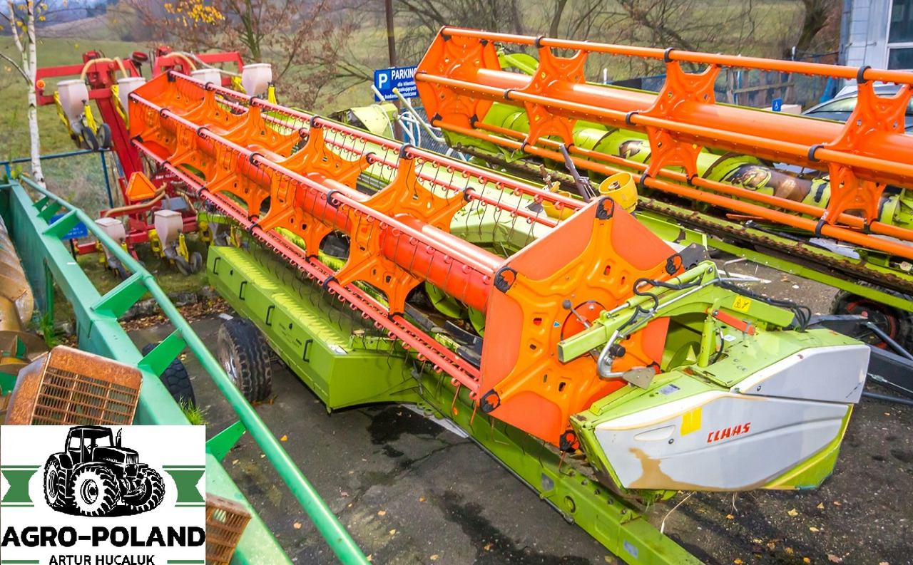 CLAAS VARIO 750 (NOWY MODEL)- 2013 ROK + WÓZEK + KOSY BOCZNE - Barra di taglio per grano: foto 1 CLAAS VARIO 750 (NOWY MODEL)- 2013 ROK + WÓZEK + KOSY BOCZNE - Barra di taglio per grano: foto 1