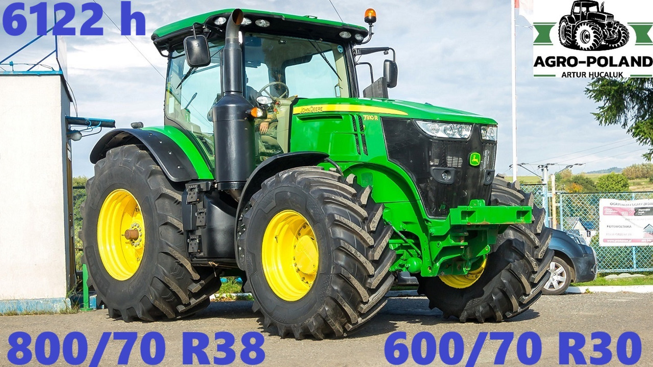 JOHN DEERE 7310 R - TLS - 50 km/h - 2014 - 6126 h - Trattore: foto 1 JOHN DEERE 7310 R - TLS - 50 km/h - 2014 - 6126 h - Trattore: foto 1