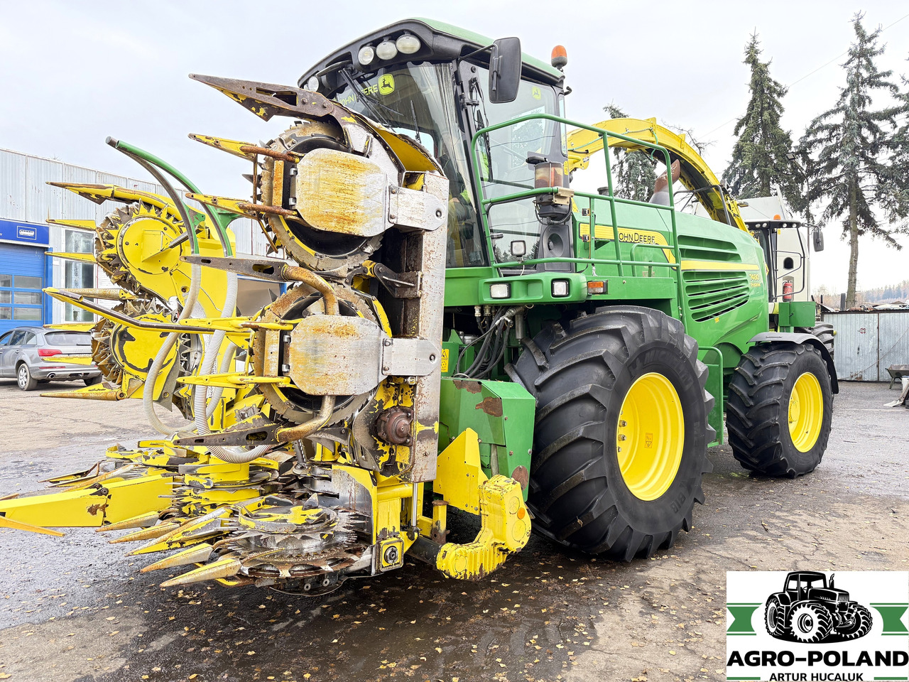 JOHN DEERE 7480 - ProDrive - 4x4 - 2014 rok - Kemper 360 plus - Pickup 630c - 40 km/h - Trincia: foto 2 JOHN DEERE 7480 - ProDrive - 4x4 - 2014 rok - Kemper 360 plus - Pickup 630c - 40 km/h - Trincia: foto 2