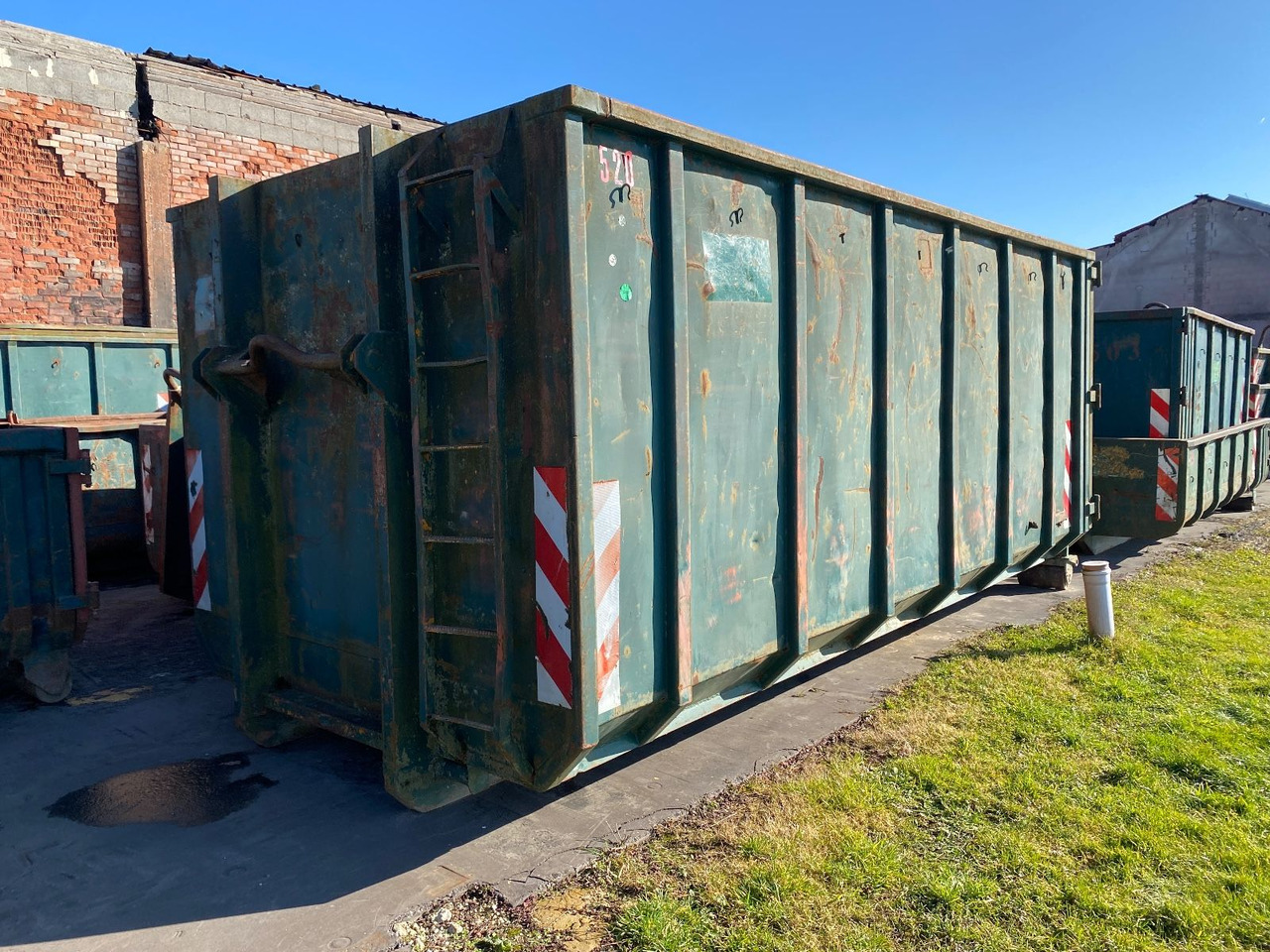 Hüllenkremer 23 cbm Stahlcontainer - Cassone scarrabile: foto 1 Hüllenkremer 23 cbm Stahlcontainer - Cassone scarrabile: foto 1