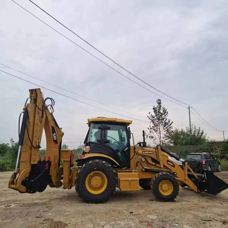 CATERPILLAR 420F backhoe loader stock new low hour jcb TLB - Terna: foto 3 CATERPILLAR 420F backhoe loader stock new low hour jcb TLB - Terna: foto 3