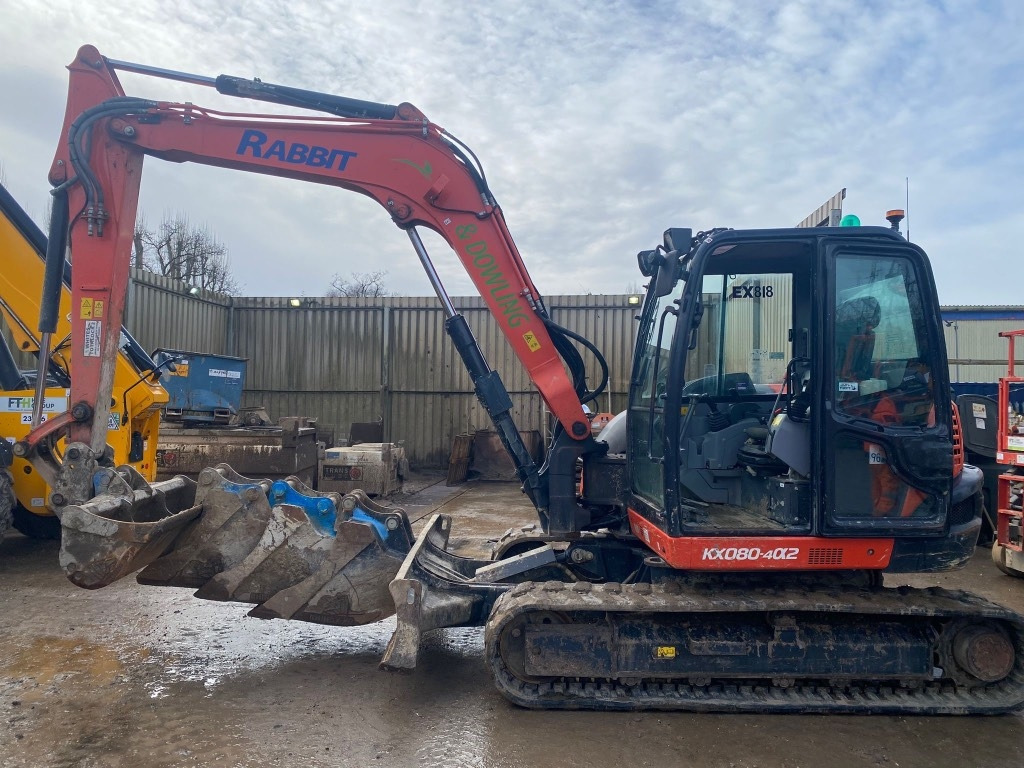 Kubota KX 080-4 - Miniescavatore: foto 1 Kubota KX 080-4 - Miniescavatore: foto 1