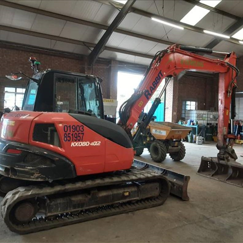 Kubota KX080-4a2 - Miniescavatore: foto 5 Kubota KX080-4a2 - Miniescavatore: foto 5