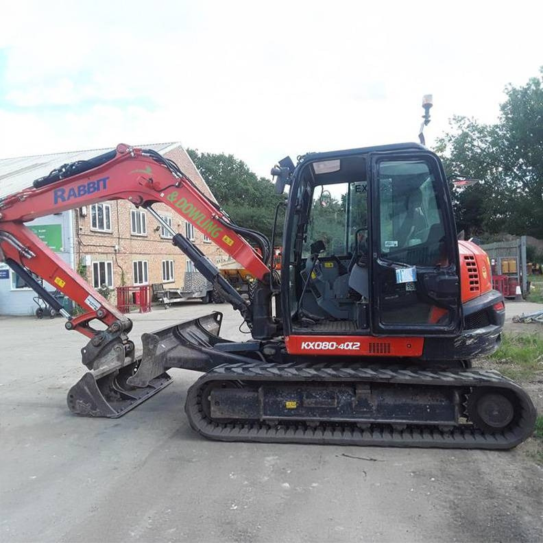 Kubota KX080-4a2 - Miniescavatore: foto 1 Kubota KX080-4a2 - Miniescavatore: foto 1