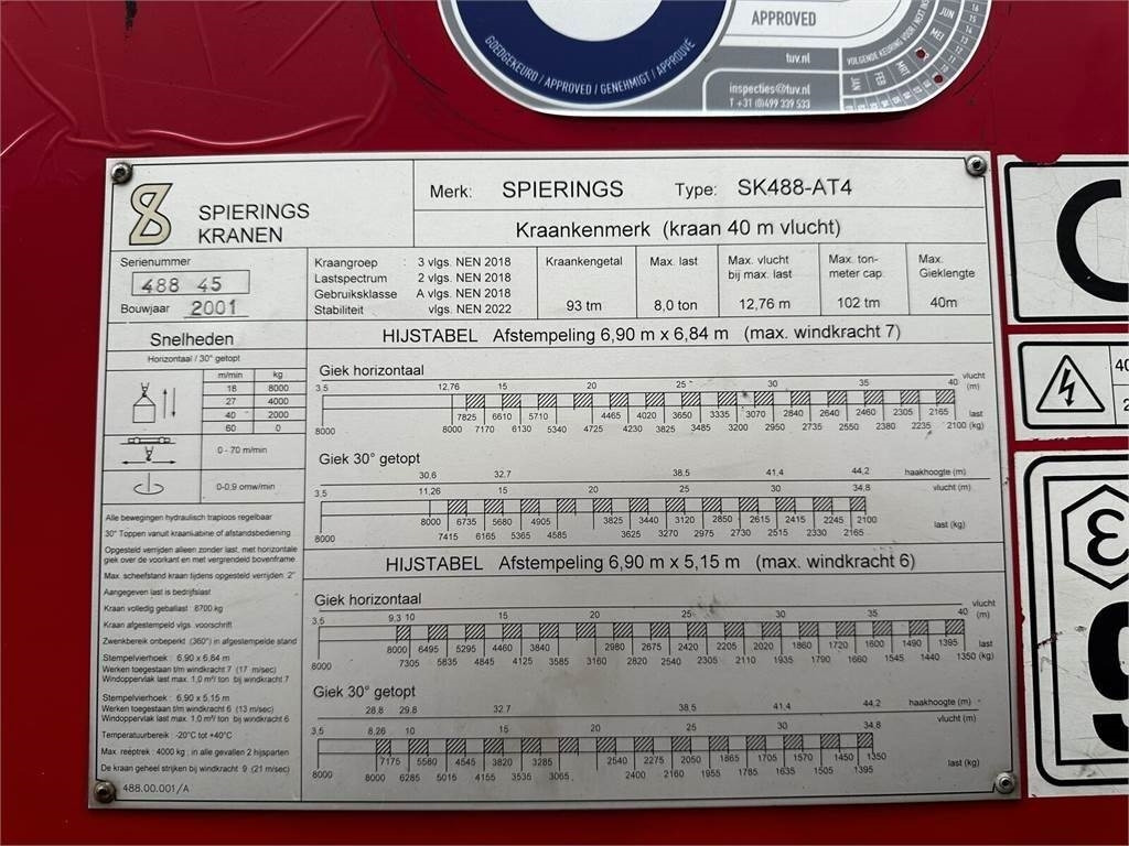 Spierings AT4 SK488 - 400V + diesel - Gru multistrada: foto 3 Spierings AT4 SK488 - 400V + diesel - Gru multistrada: foto 3