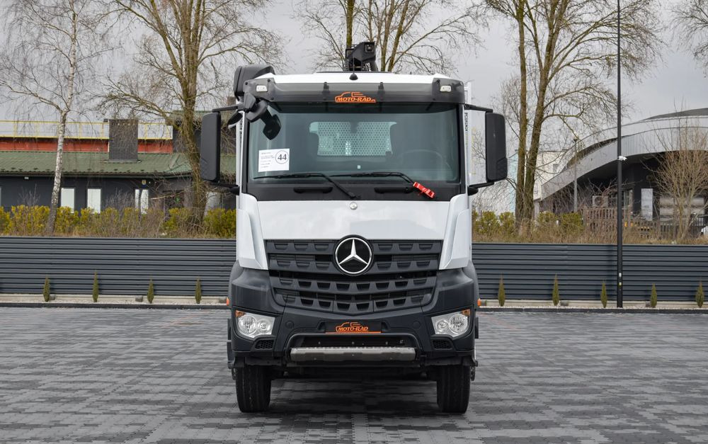 Mercedes-Benz AROCS 2636 / 6x4 / HIAB X-HIPRO 192 E-3 / WYSUW x3 / ROTATOR / STEROWANIE RADIOWE / UDT / PODPORY HYDRAULICZNE / AUTOMAT / KAMERA COFANIA / NISKI PRZEBIEG / SPROWADZONY - Autocarro con pianale/ Cassone fisso, Camion con gru: foto 2 Mercedes-Benz AROCS 2636 / 6x4 / HIAB X-HIPRO 192 E-3 / WYSUW x3 / ROTATOR / STEROWANIE RADIOWE / UDT / PODPORY HYDRAULICZNE / AUTOMAT / KAMERA COFANIA / NISKI PRZEBIEG / SPROWADZONY - Autocarro con pianale/ Cassone fisso, Camion con gru: foto 2