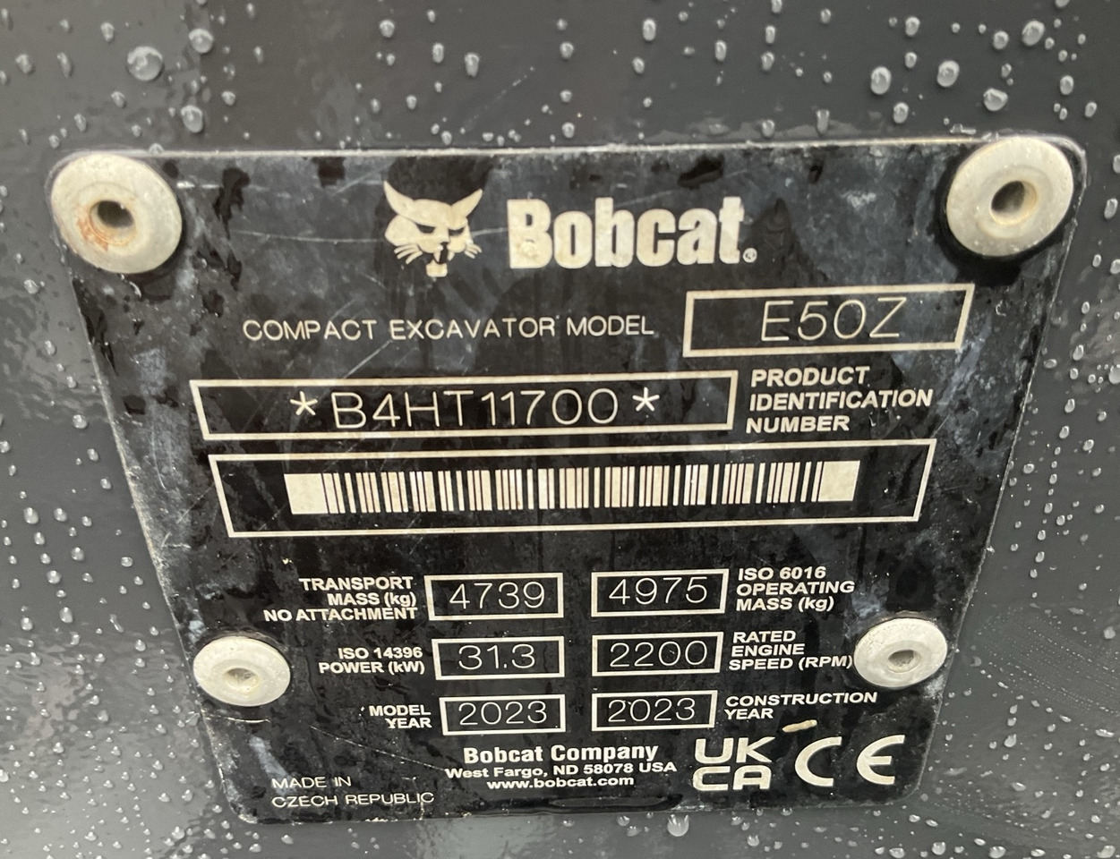 BOBCAT E50z - Miniescavatore: foto 5 BOBCAT E50z - Miniescavatore: foto 5