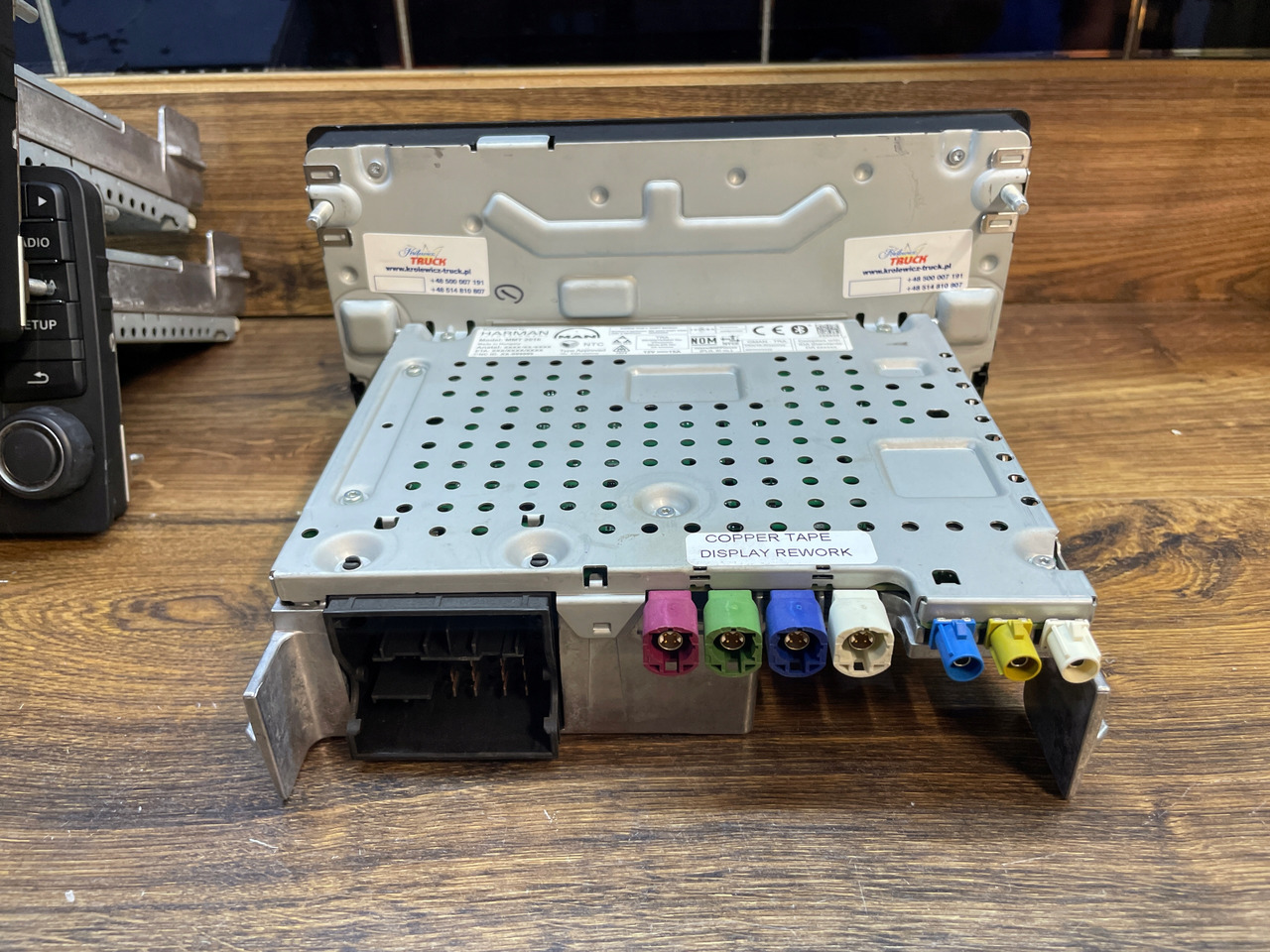 RADIO NAWIGACJA MAN TGS TGX EURO 6 81281006031 - Sistema di navigazione per Camion: foto 3 RADIO NAWIGACJA MAN TGS TGX EURO 6 81281006031 - Sistema di navigazione per Camion: foto 3