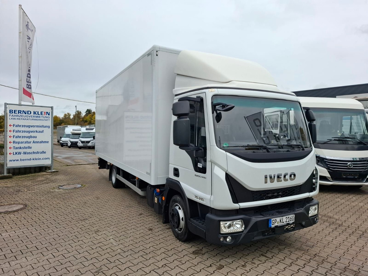 Iveco ML75-210P,LBW,Klima,Automatik,Spoiler, - Autocarro furgonato: foto 1 Iveco ML75-210P,LBW,Klima,Automatik,Spoiler, - Autocarro furgonato: foto 1