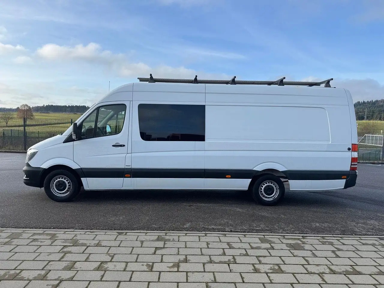 Mercedes-Benz Sprinter 319 CDI Maxi Lang XXL Extralang Mixto - Furgone chiuso, Furgone doppia cabina: foto 3 Mercedes-Benz Sprinter 319 CDI Maxi Lang XXL Extralang Mixto - Furgone chiuso, Furgone doppia cabina: foto 3