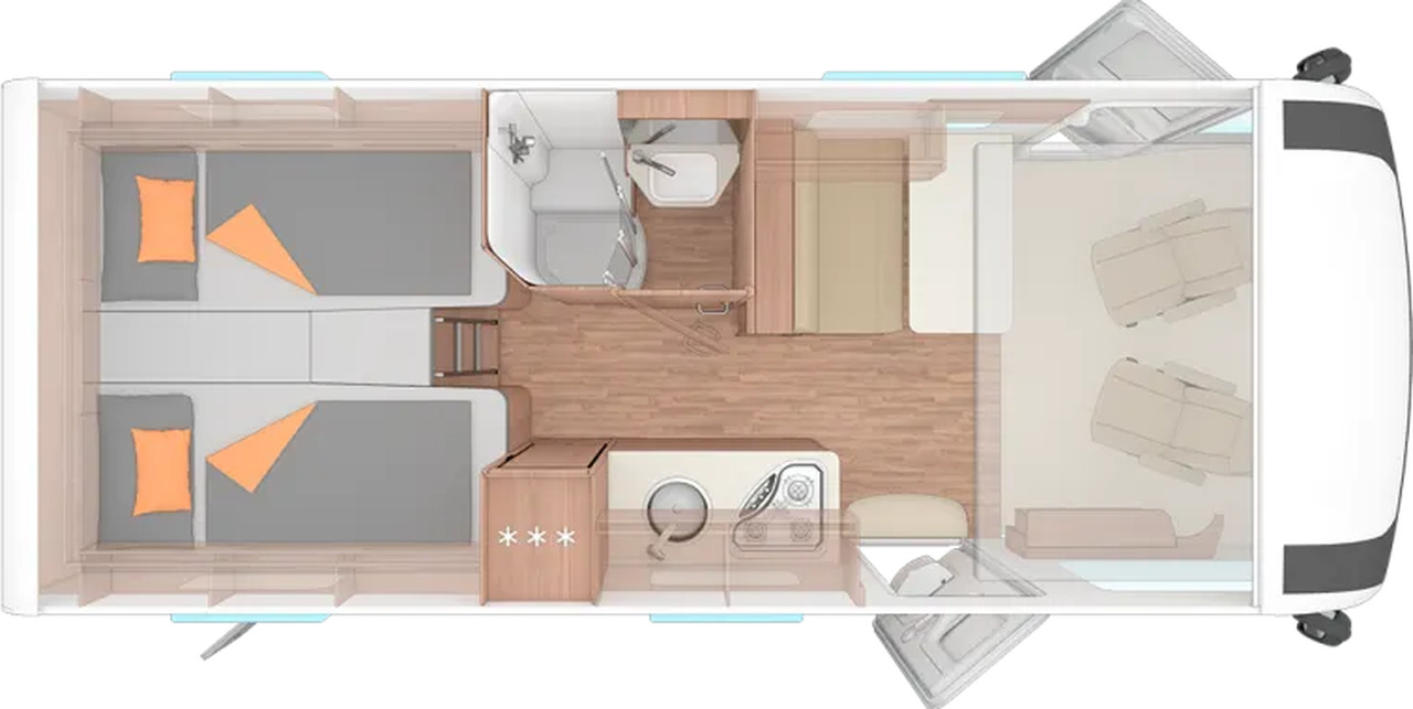 Wohnmobil Weinsberg CaraCore 650 MEG AUGTI Sitze - Motorhome: foto 2 Wohnmobil Weinsberg CaraCore 650 MEG AUGTI Sitze - Motorhome: foto 2