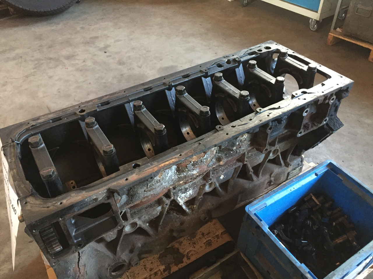 Gebrauchter Motorblock MAN TGA 19.440, Euro 4, Typ : D 2066 LF 31, Artikel - Nr. : 51.01102 - 6432 - Blocco cilindri per Camion: foto 5 Gebrauchter Motorblock MAN TGA 19.440, Euro 4, Typ : D 2066 LF 31, Artikel - Nr. : 51.01102 - 6432 - Blocco cilindri per Camion: foto 5