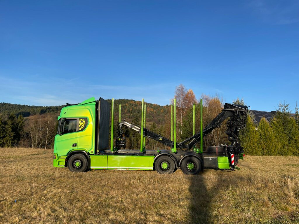 SCANIA 650 „BANDZIOR” - Camion trasporto legname, Camion con gru: foto 5 SCANIA 650 „BANDZIOR” - Camion trasporto legname, Camion con gru: foto 5