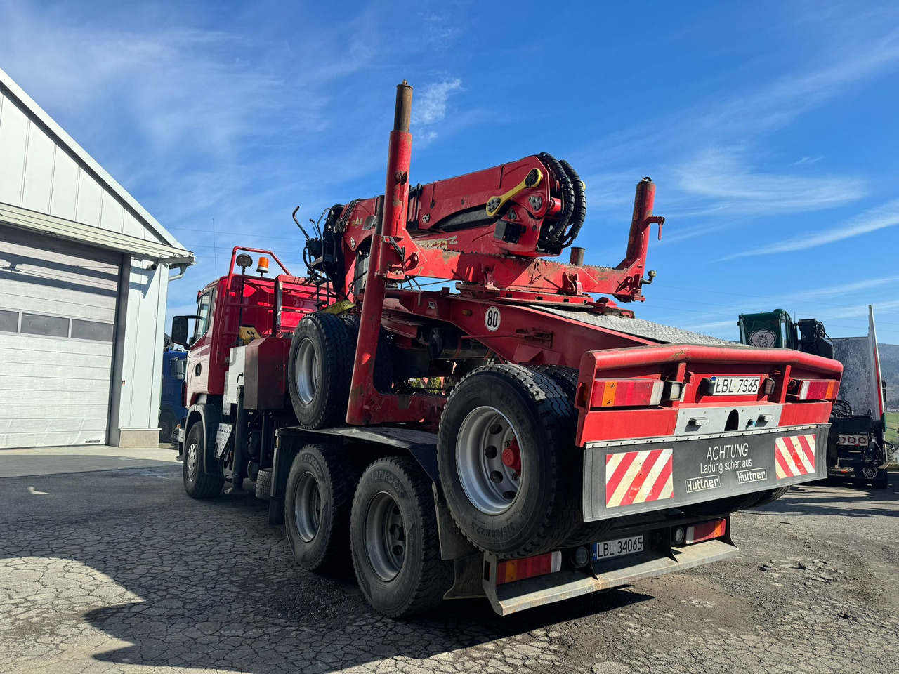 SCANIA R500 - Camion trasporto legname, Camion con gru: foto 4 SCANIA R500 - Camion trasporto legname, Camion con gru: foto 4