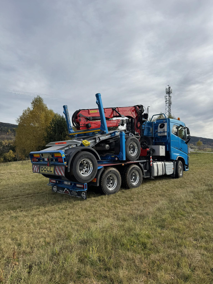 Camion trasporto legname, Camion con gru VOLVO FH540: foto 8