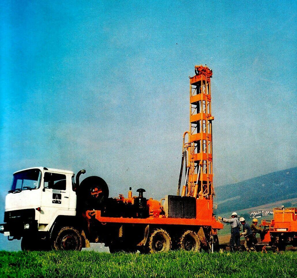 Bohak Prakla P5001 Drilling rig ,500 m Iveco Magirus Deutz - Perforatrice: foto 3 Bohak Prakla P5001 Drilling rig ,500 m Iveco Magirus Deutz - Perforatrice: foto 3