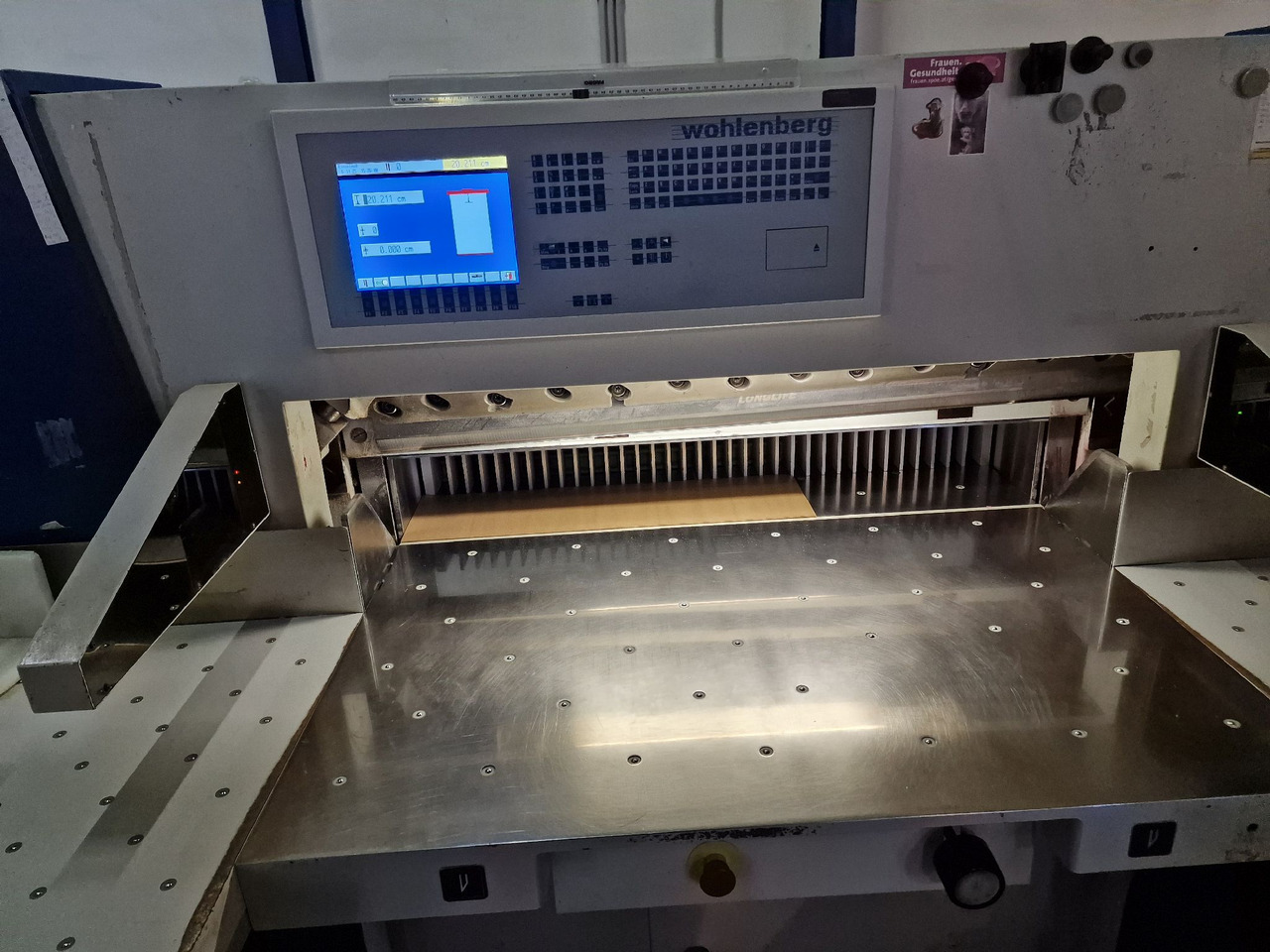 Wohlenberg 115 - Taglierina per carta: foto 3 Wohlenberg 115 - Taglierina per carta: foto 3