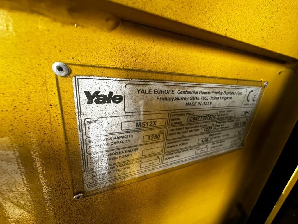 Leasing di Yale MS12x Yale MS12x: foto 10 Leasing di Yale MS12x Yale MS12x: foto 10