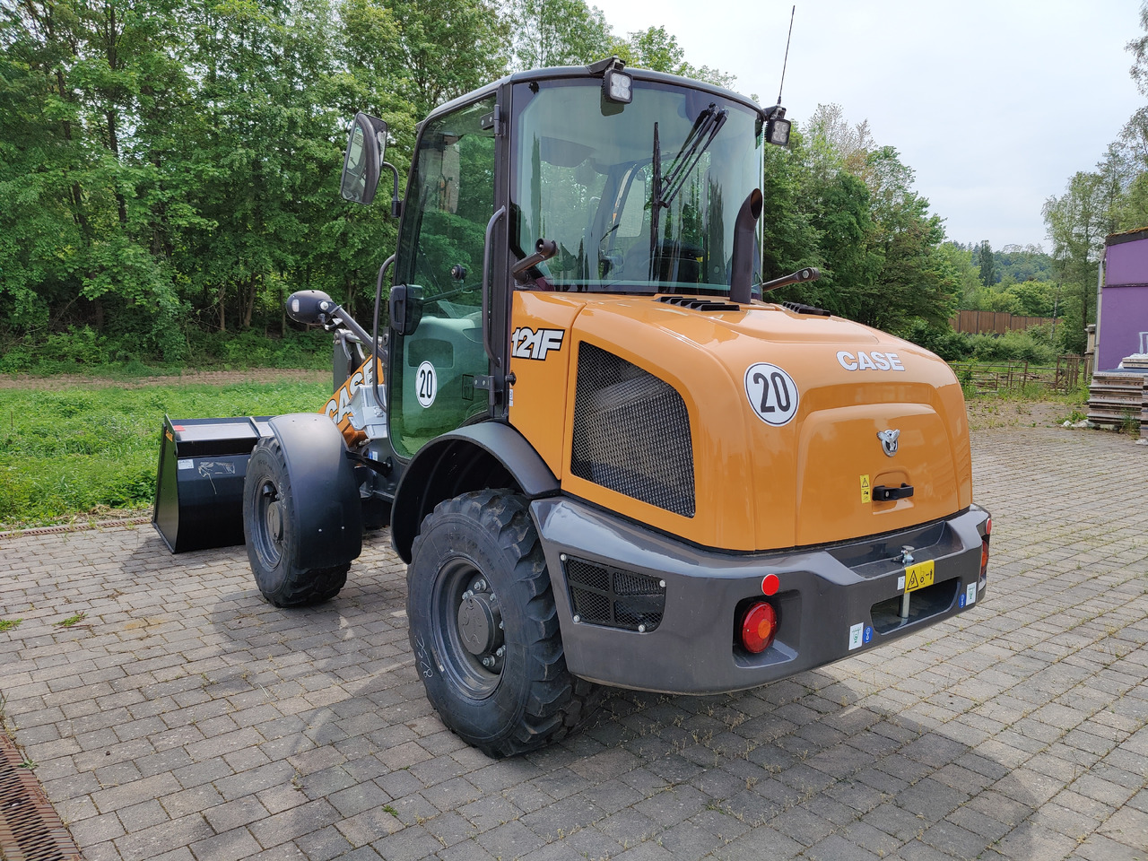 Case 121F STD ZB Radlader mit Schaufel ZB Kabine Klima HZG - Pala gommata: foto 5 Case 121F STD ZB Radlader mit Schaufel ZB Kabine Klima HZG - Pala gommata: foto 5