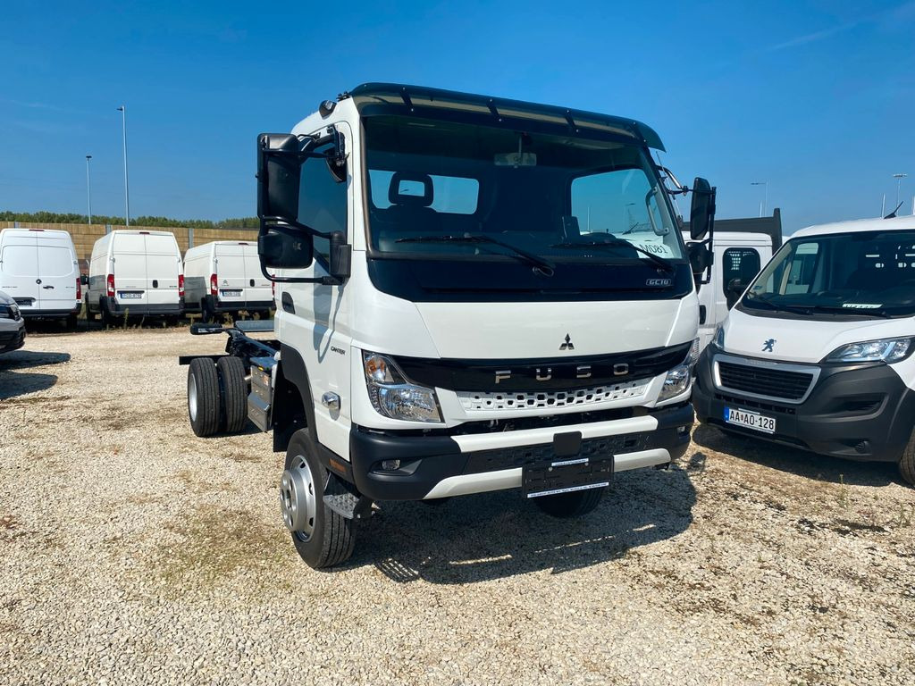 Autocarro telaio, Camion con gru nuovo Mitsubishi Canter FUSO 6C18 Fahrgestell 4WD 175Ps Sofort: foto 12