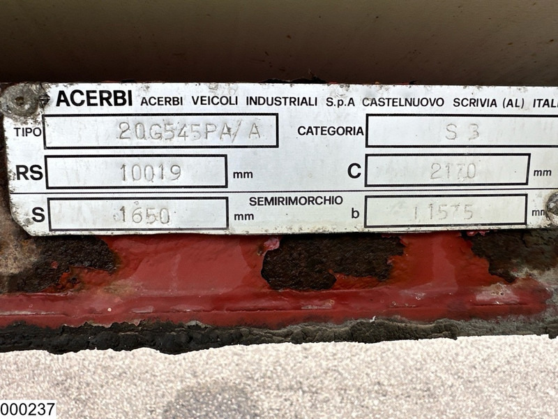 ACERBI Gas 54700 Liter, LPG GPL gas tank, Gaz, 1 Compartment - Semirimorchio cisterna: foto 4 ACERBI Gas 54700 Liter, LPG GPL gas tank, Gaz, 1 Compartment - Semirimorchio cisterna: foto 4