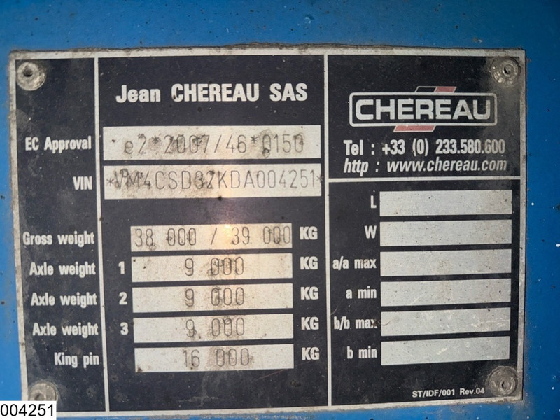 Chereau Koel vries Carrier Vector 1950 Mt - Semirimorchio frigorifero: foto 4 Chereau Koel vries Carrier Vector 1950 Mt - Semirimorchio frigorifero: foto 4