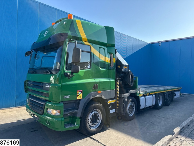 DAF CF 410 8x2, EURO 5, Palfinger, Steerling, Remote,Retarder - Autocarro con pianale/ Cassone fisso, Camion con gru: foto 4 DAF CF 410 8x2, EURO 5, Palfinger, Steerling, Remote,Retarder - Autocarro con pianale/ Cassone fisso, Camion con gru: foto 4