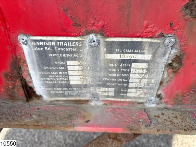 Dennison Container 20 - 30 - 40FT - Semirimorchio portacontainer/ Caisse interchangeable: foto 5 Dennison Container 20 - 30 - 40FT - Semirimorchio portacontainer/ Caisse interchangeable: foto 5