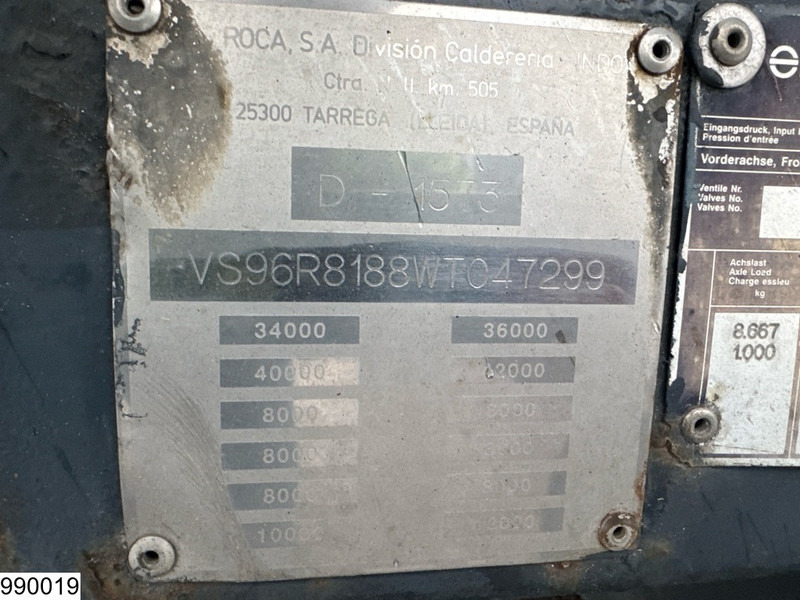 Indox Chemie 25.110 Liter, 1 Comp - Semirimorchio cisterna: foto 4 Indox Chemie 25.110 Liter, 1 Comp - Semirimorchio cisterna: foto 4