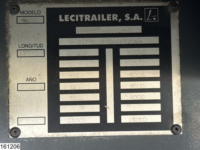 Lecitrailer gesloten bak Dhollandia - Semirimorchio furgonato: foto 4 Lecitrailer gesloten bak Dhollandia - Semirimorchio furgonato: foto 4