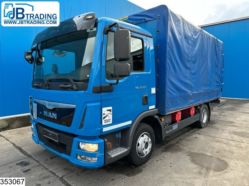 MAN TGL 10 220 EURO 6 - Camion centinato: foto 1 MAN TGL 10 220 EURO 6 - Camion centinato: foto 1