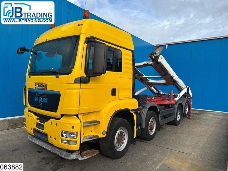 MAN TGS 34 480 8x2 / 8x4, EURO 5, Silosteller - Autocarro portacontainer/ Caisse interchangeable: foto 1 MAN TGS 34 480 8x2 / 8x4, EURO 5, Silosteller - Autocarro portacontainer/ Caisse interchangeable: foto 1